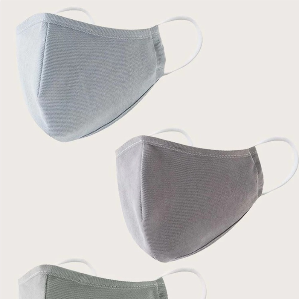 All 3/$25 Solid Color Professional Face Masks